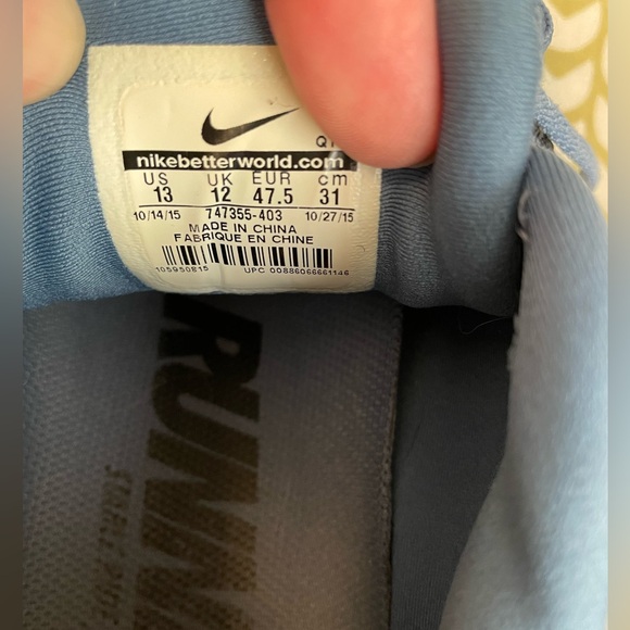 Men’s size 13 Nike LunarGlide 7-warn/used condition - Picture 3 of 7